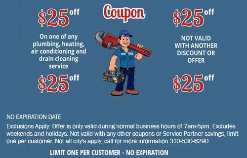 25 Off Repair Coupon