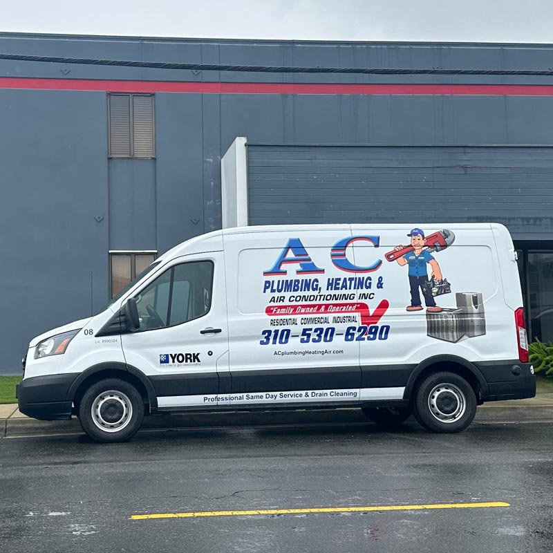 AC Plumbing, Heating & Air Conditioning Truck
