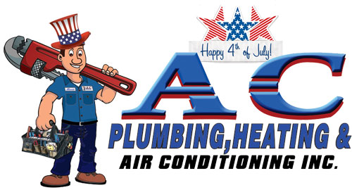 AC Plumbing Heating & Air Conditioning July Logo